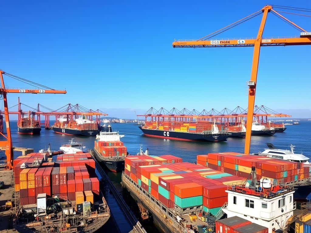 marine transport in global supply chain
