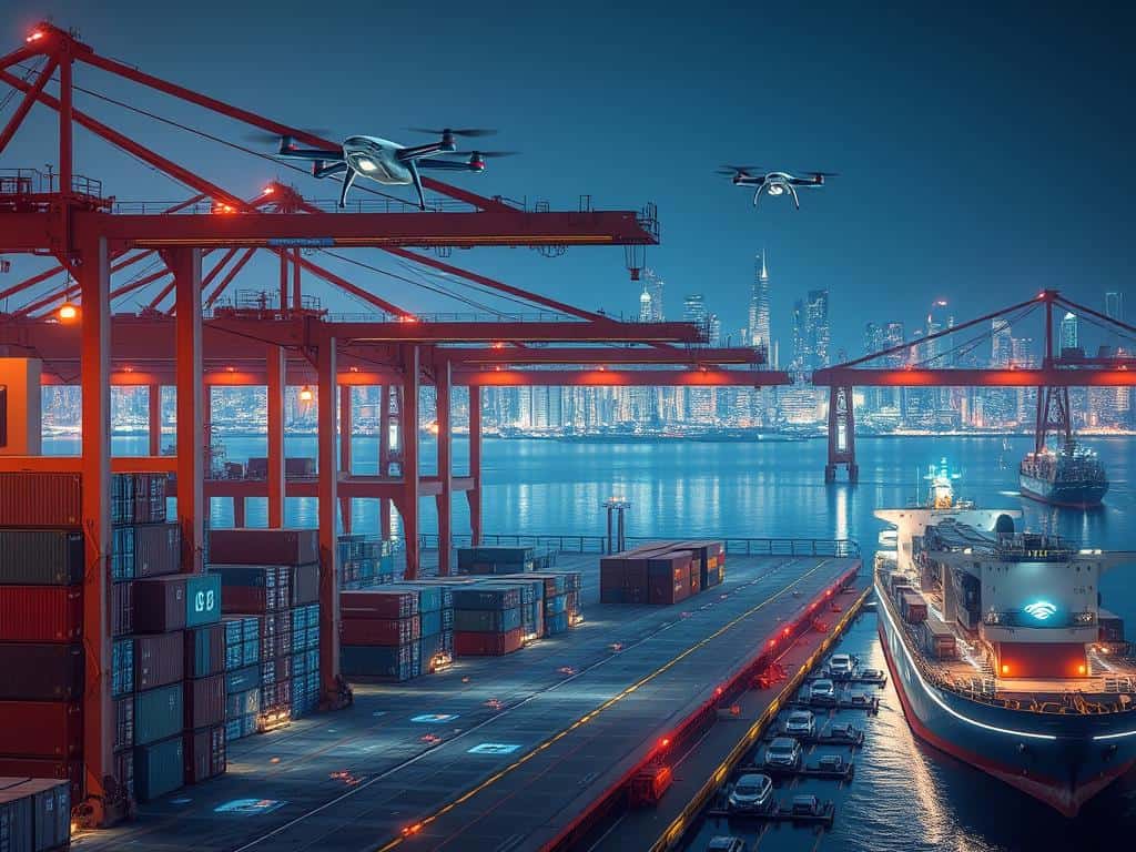 digital transformation in port logistics