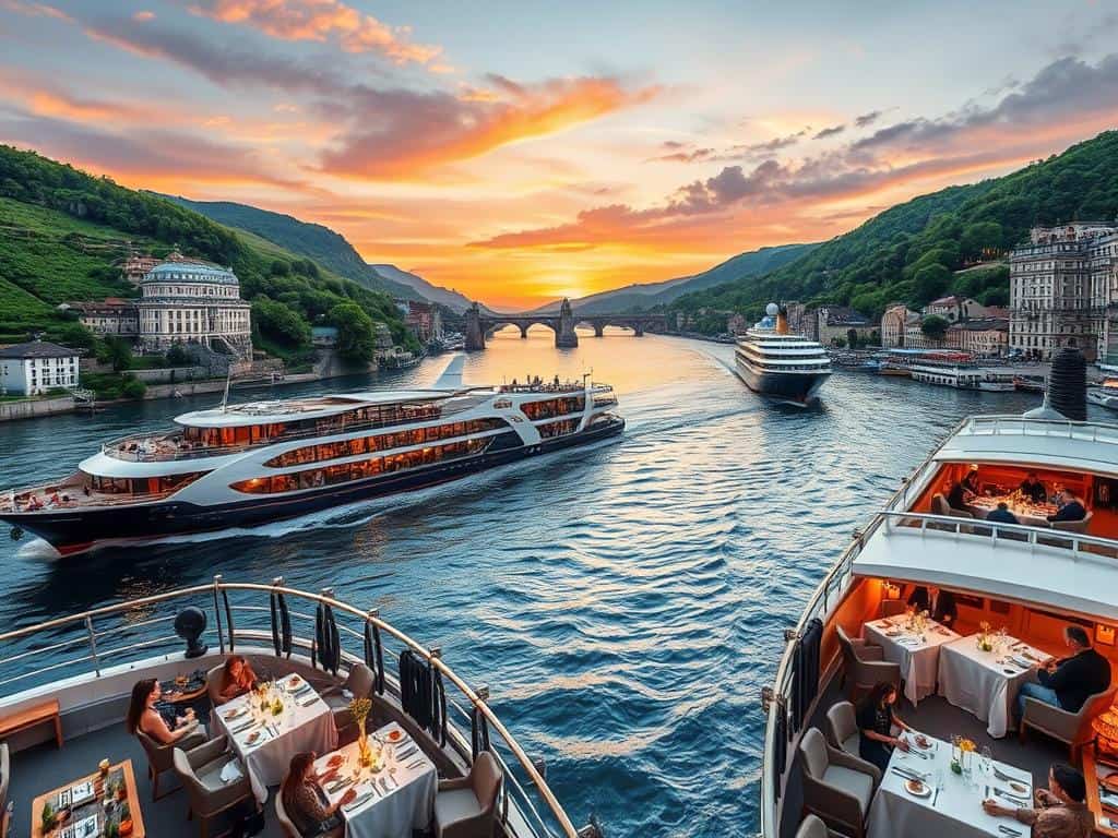 Luxury experiences on European river cruises