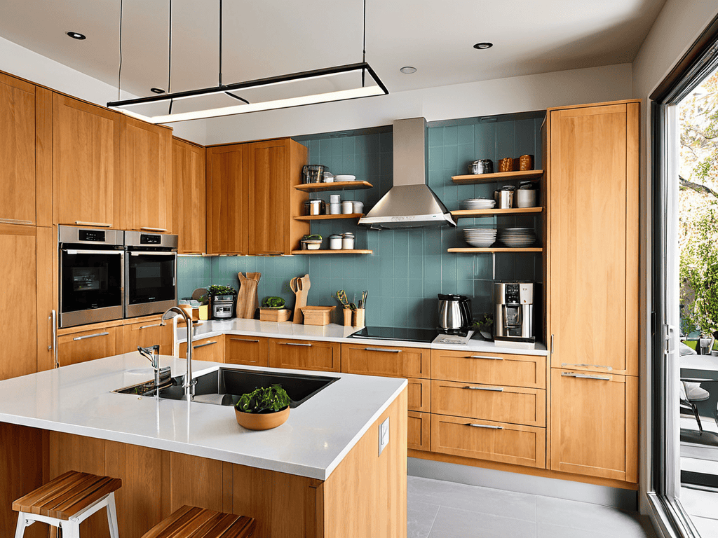 Kitchen storage improvements maximize space