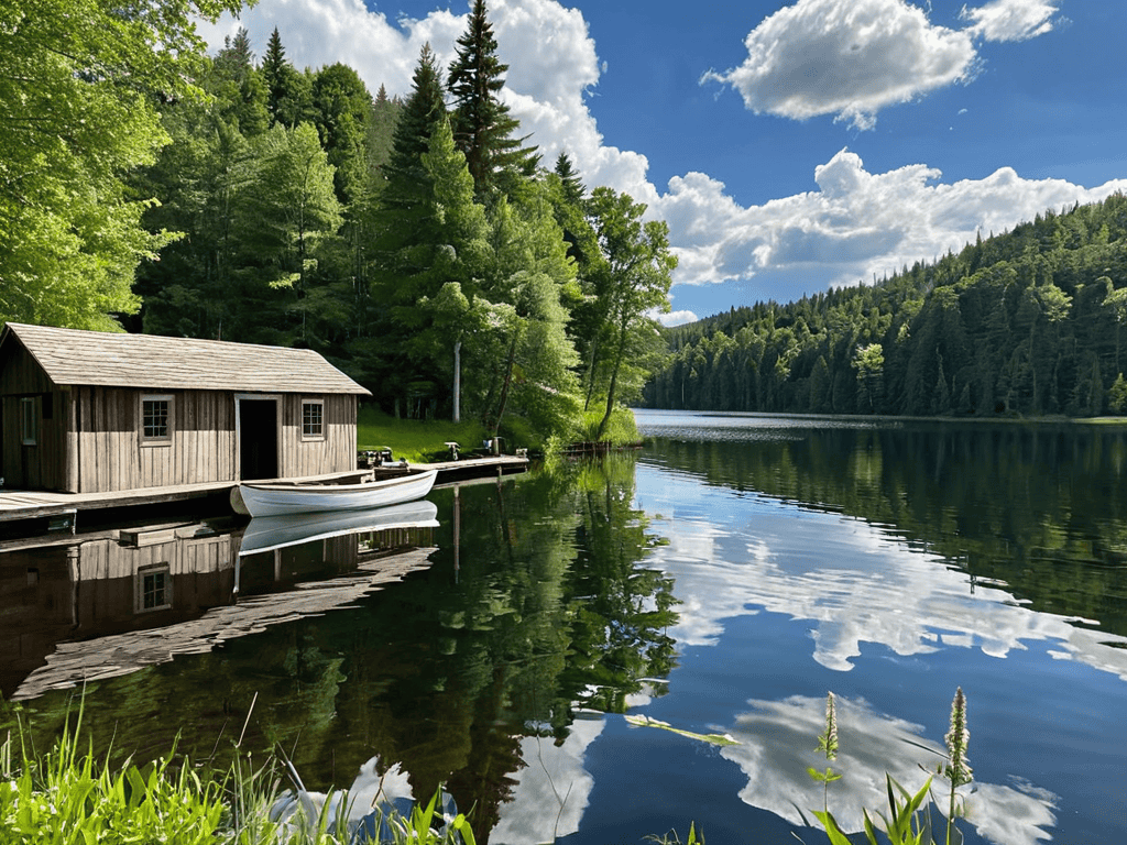 Short getaway scenic landscape view