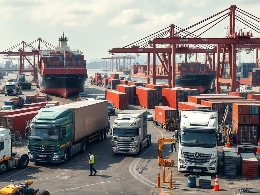 heavy cargo transport logistics