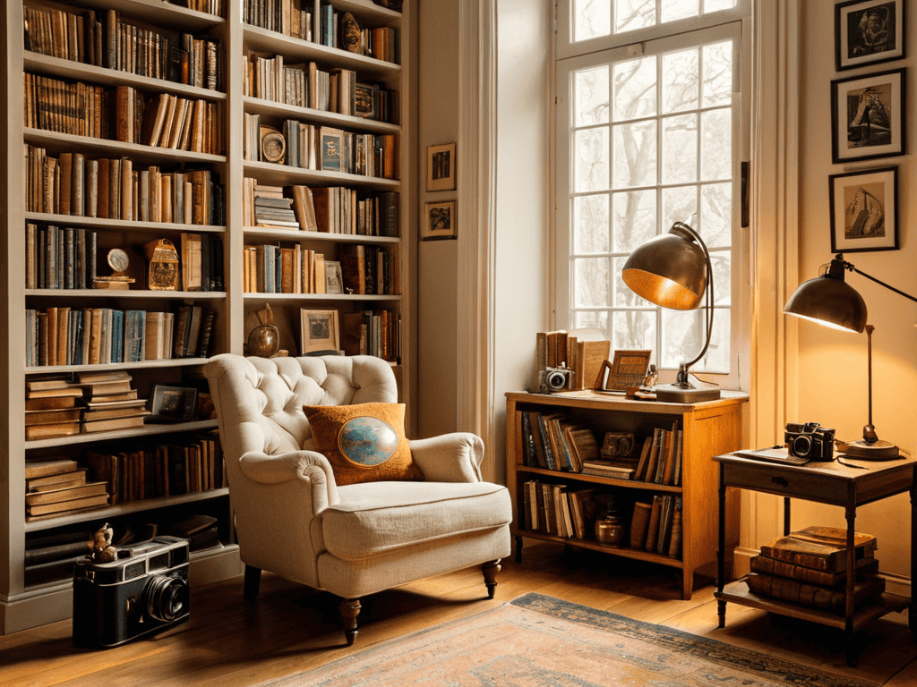 More Than Books: How to Style a Bookshelf That Look Curated, Not Cluttered 3 Staging a Bookshelf with personal items