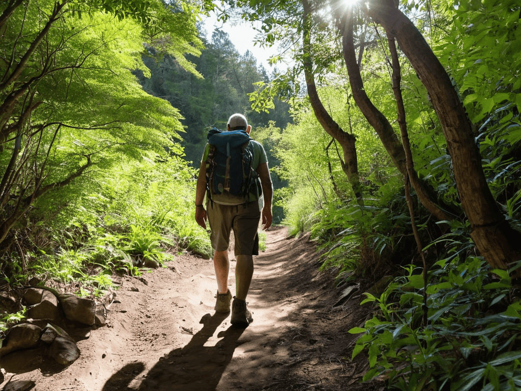 10k Step Rucking outdoors