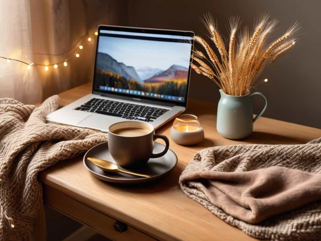 Weaving Warmth in Digital Media