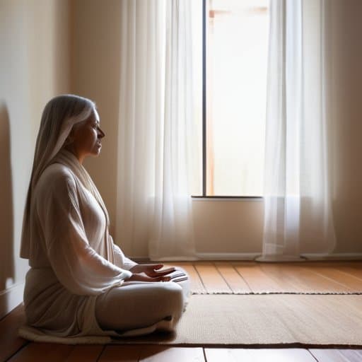 Meditative stillness embracing Observer effect in mindfulness