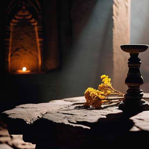 Sacrificial Economy Dynamics (Ritual) concept photograph.