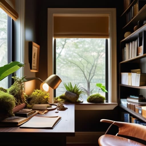 How to set up a desk for long hours.