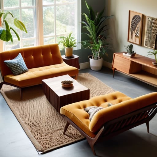How to arrange furniture in an awkward room.