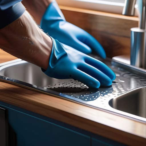 How to unblock a sink the boring way.